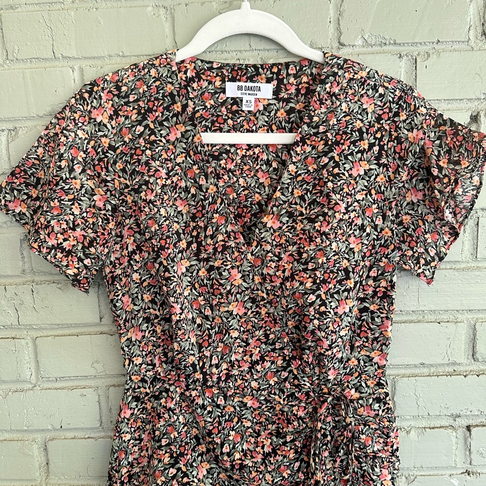 BB Dakota Floral Print Women's Dress